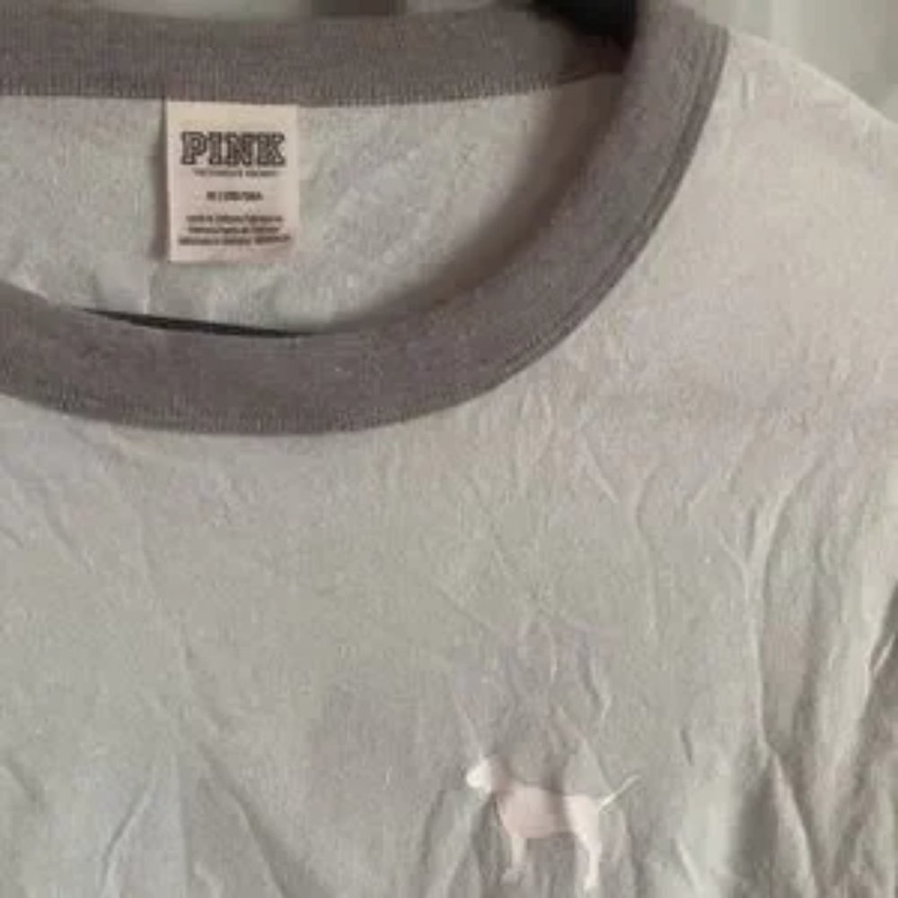 VS Pink Ringer Tee Medium - Picture 3 of 4